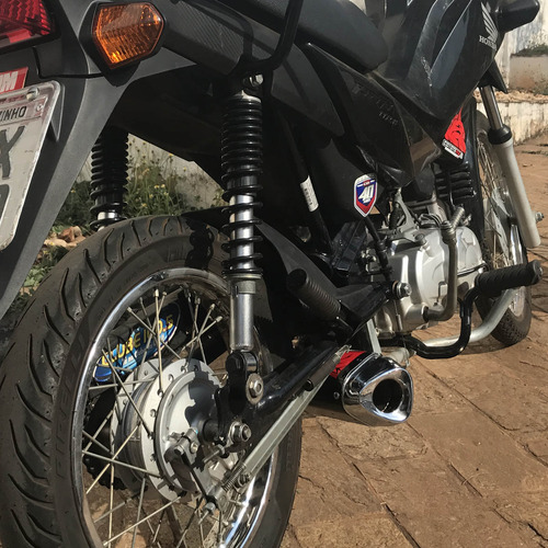 Escapamento Coyote Modelo Trs Underside Cb 250 Twister 2016»