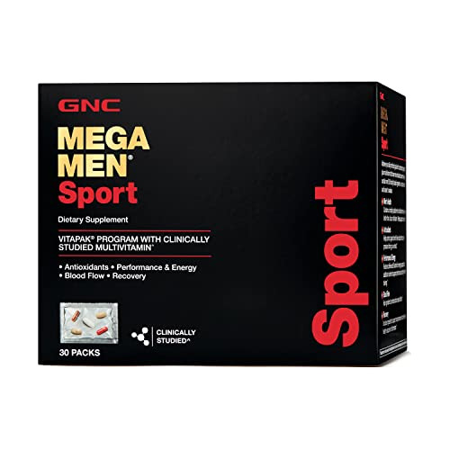 Gnc Mega Men Sport Vitapak 30 Días Nueva Ngwfd