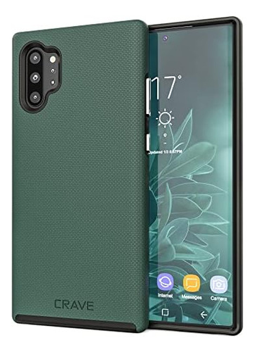 Funda Galaxy Note 10 Plus Crave Forest Green