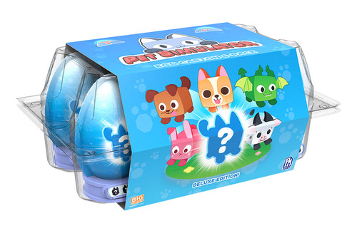 Big Games Pet Simulator - Mystery Minifigures Deluxe 6-pack 