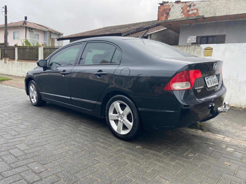 Imagem 2 de 15 de Honda Civic 2008 1.8 Lxs Flex Aut. 4p