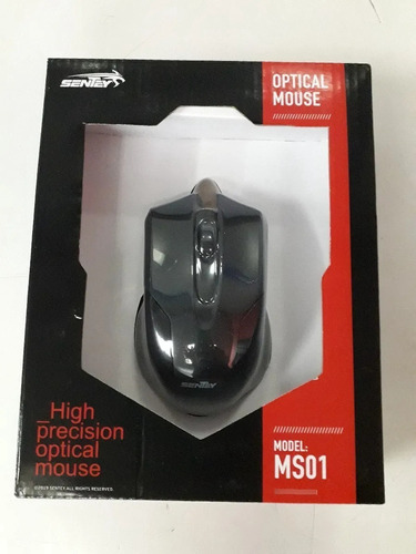 Mouse Óptico Sentey Usb Ms01