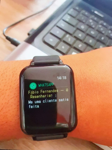 Relógio Smartwatch B57 Hero Band 3 Android Samsung iPhone