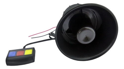 Imagen 2 de 5 de Sirena Bocina Alarma Policía 3 Tonos 12v 30w Autos
