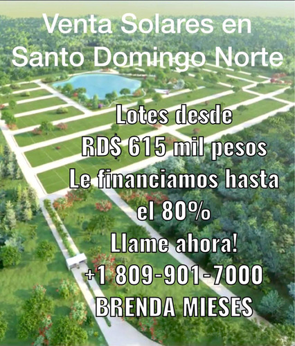 Solares Residenciales En Santo Domingo Norte