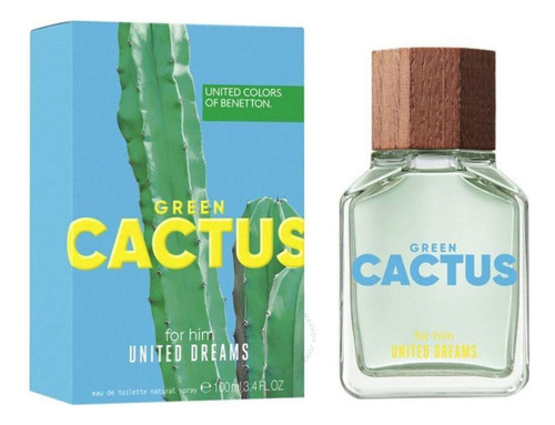 Benetton Cactus For Him Edt - Perfume Masculino 100ml