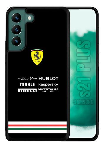 Funda Uso Rudo Diseños Para Samusng S21 Plus Más Complemento Ferraari F 1