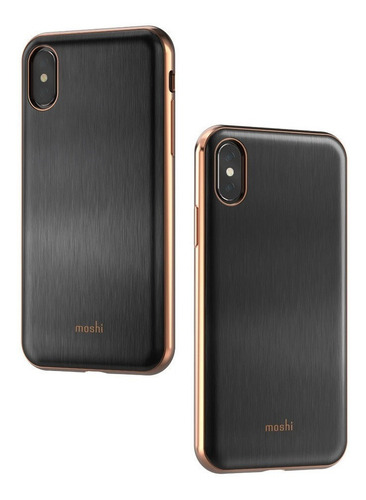 Estuche Para iPhone XS / X Moshi Iglaze En Negro