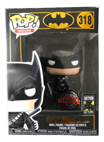 Funko Pop Batman Grim Knight #318 - Batman 80 Years