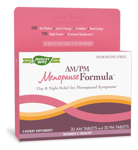 Nature's Way Fórmula De Menopausia Am/pm (60 Unidades)