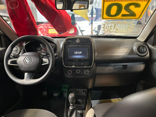 Renault Kwid 2020 1.0 Flex Intense Completo Manual Bege
