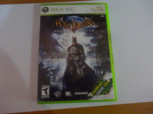 Batman Arkham Asylum Goty Xbox 360