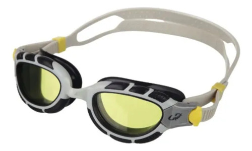 Óculos De Natação Triathlon Mergulho Nest Pro Hammerhead Cor Amarelo/Branco