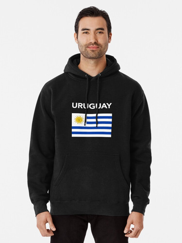 Buzo Canguro Bandera De Uruguay