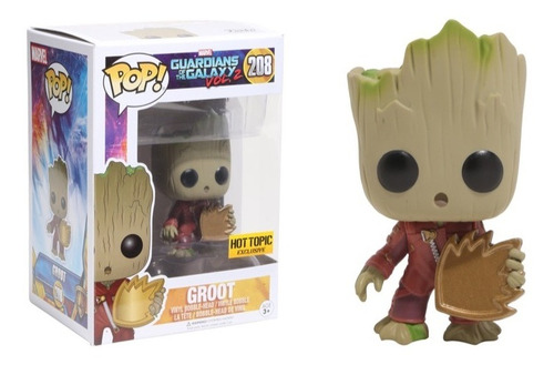 Funko Pop! Groot 208 Guardianes De La Galaxia Exclusive 