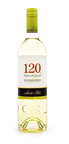Vinho Chileno Santa Rita 120 Sauvignon Blanc 750ml