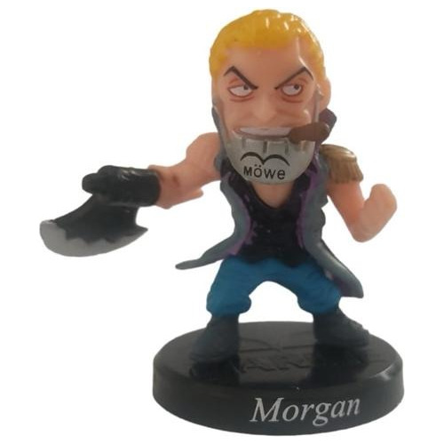 Morgan One Piece Mini Action Figure - Pronta Entrega