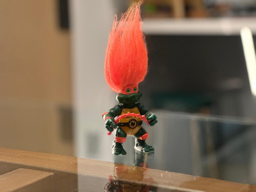 Tmnt Vintage 1993 Turtle Troll Mike (Usado)
