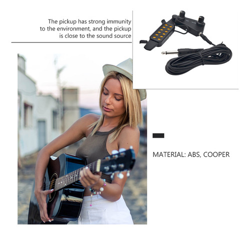 1 Juego De Instrumentos Acústicos Multiusos Para Guitarra Fo