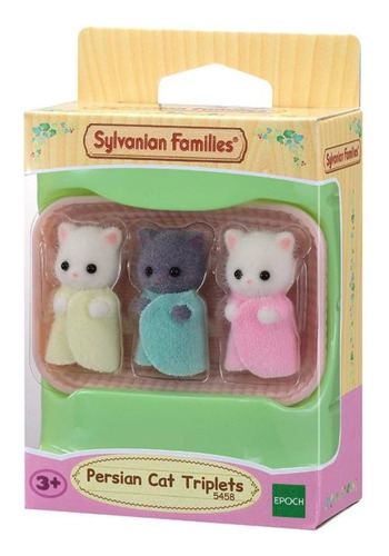 Trillizos Gato Persa Bebé Sylvanian Families