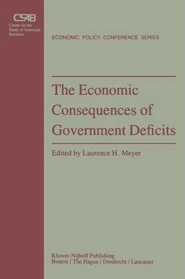 Libro The Economic Consequences Of Government Deficits - ...