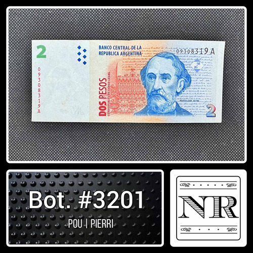 Argentina - 2 Pesos - Año 1997 - Bot. #3201 - P | P