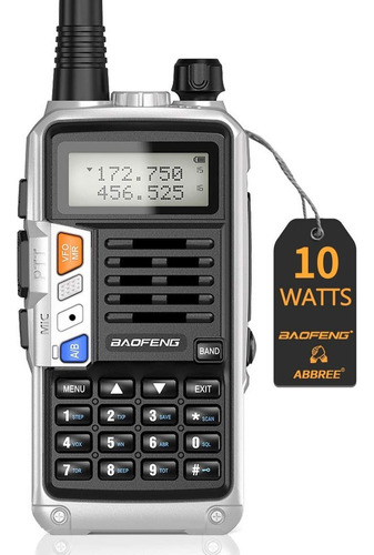 Rádio Ht Dual Band 8w Uhf + Vhf Baofeng Uv-s9 Plus Portátil