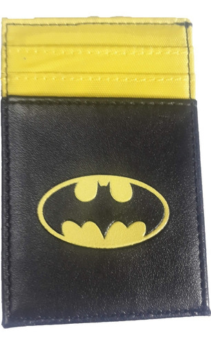 Billetera Porta Tarjetas Documentos Tarjetero Batman Heroes 