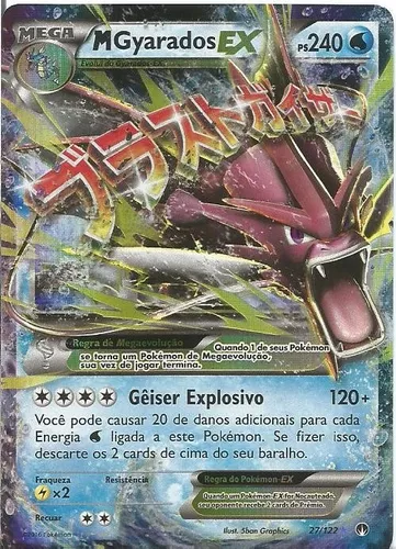 Pokémon nº 0130 - Gyarados (Mega Evolução) Pokémon Atrocidade Na  literatura antiga, há um registro de um Gyarados que dizimou um vilarejo  com violência extrema - X Beleza Imponencia Gyarados está reagindo