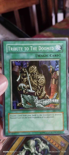 Yugioh Tribute To The Doomed Súper Rara Mrd Vintage