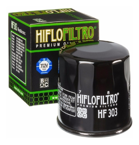 Filtro Aceite Yamaha Yzf R1 Hiflofiltro 98 06 Hf303 Ryd
