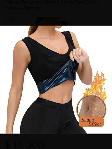 Pack2 Camiseta Sauna Para Dama O Caballero De Látex X Dentro