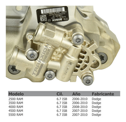 Bomba Diesel 0445020072, 0445020107, 4929594 Para Cummins
