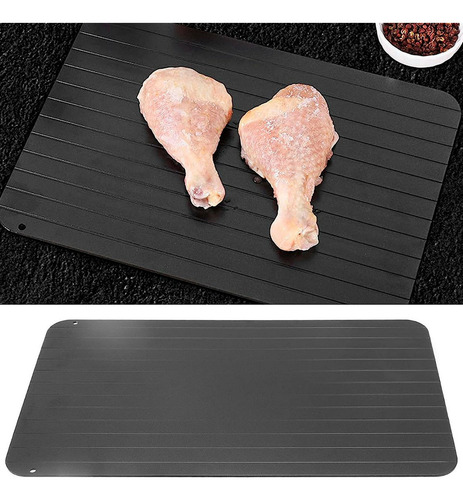 Bandeja Tabla De Aluminio Descongeladora Rápida Carne NN