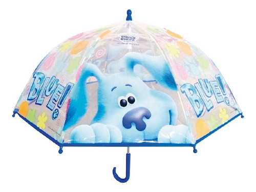 Paraguas Infantil Las Pistas De Blue 40cm Niño Lluvia 