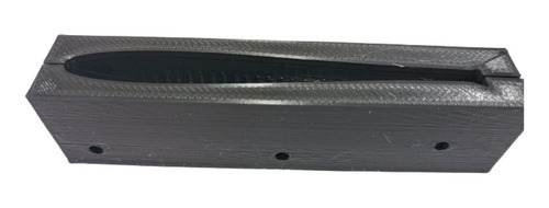Molde Para Isca Artificial Solf Modelo Shad 120mm Aberto