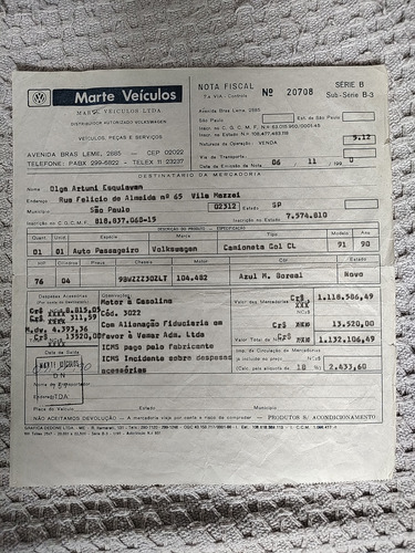 Gol Cl Quadrado, 1990/91 Motor 1.6, Azul, Impecável.