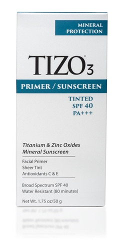 Protector Solar Tizo 3 Para Rostro En Crema Fps40 X 50 g