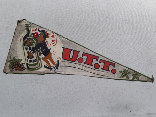 Banderín Unión Tomadores De Tinto - Utt - Tamaño 46 X 18 Cms
