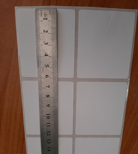 Etiqueta Térmica 50x60mm X 2 Imágenes Cono 1 X 1000 Unidades