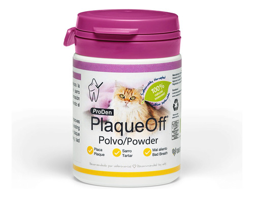 Proden Plaqueoff Polvo Gato 40g - Antisarro - Mal Aliento