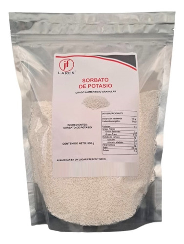 Sorbato De Potasio Granular 500g Jf Laren