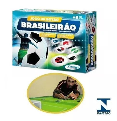 Jogo de Botões Brasileirão Infantil Xalingo - xalingo