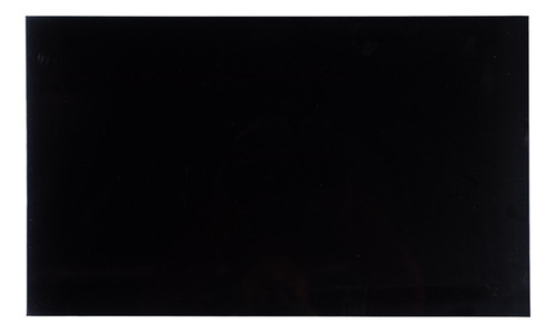 PatriCoz tábua placa de polietileno 50x30cm cor preto