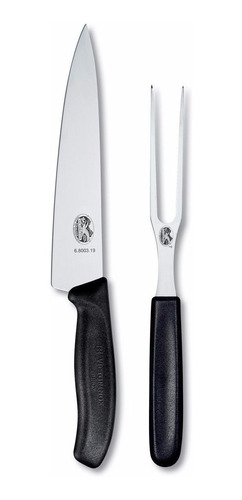 Set Victorinox 2 Piezas Cuchillo Chef Trinche A Pedido!