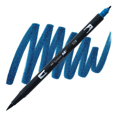 Imagem 1 de 1 de Dual Brush Pen Tombow Navy Blue 528