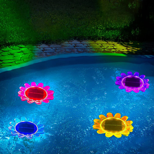 O Night Lights Solar Floating Pool Light Shape Pool