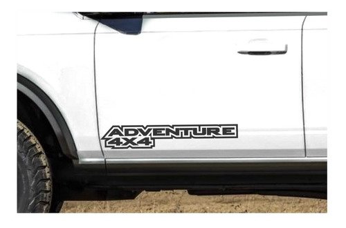 Sticker Adventure 4x4 Para Puertas Pick Up Calcomanias