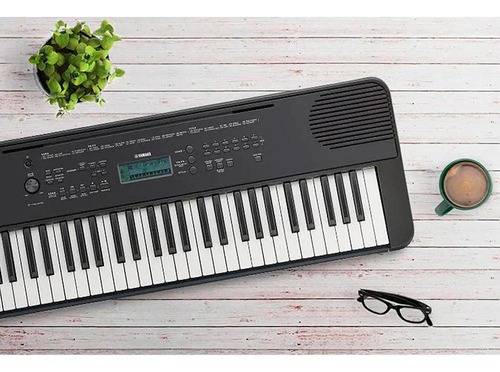 Teclado Arranjador 61 Teclas Psre360 Preto Com Suporte Em X 110v/220v