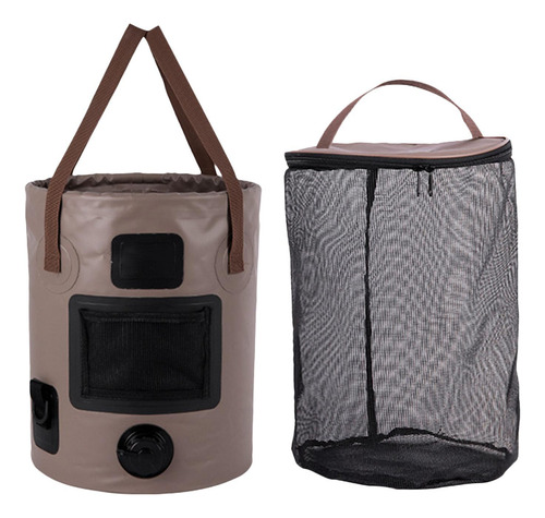 Cubo De Pesca Plegable Para Cubo Plegable Almacenami